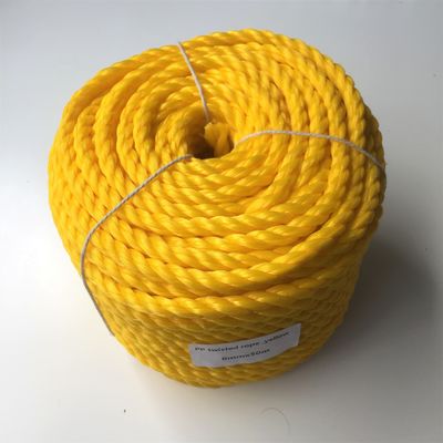 10mm PP 3 استند پیچیده باغ پشتیبانی طناب برای حصار / نگهداری دام / سیستم آبیاری / حمایت از محصولات